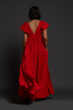 Monette Dress - Red