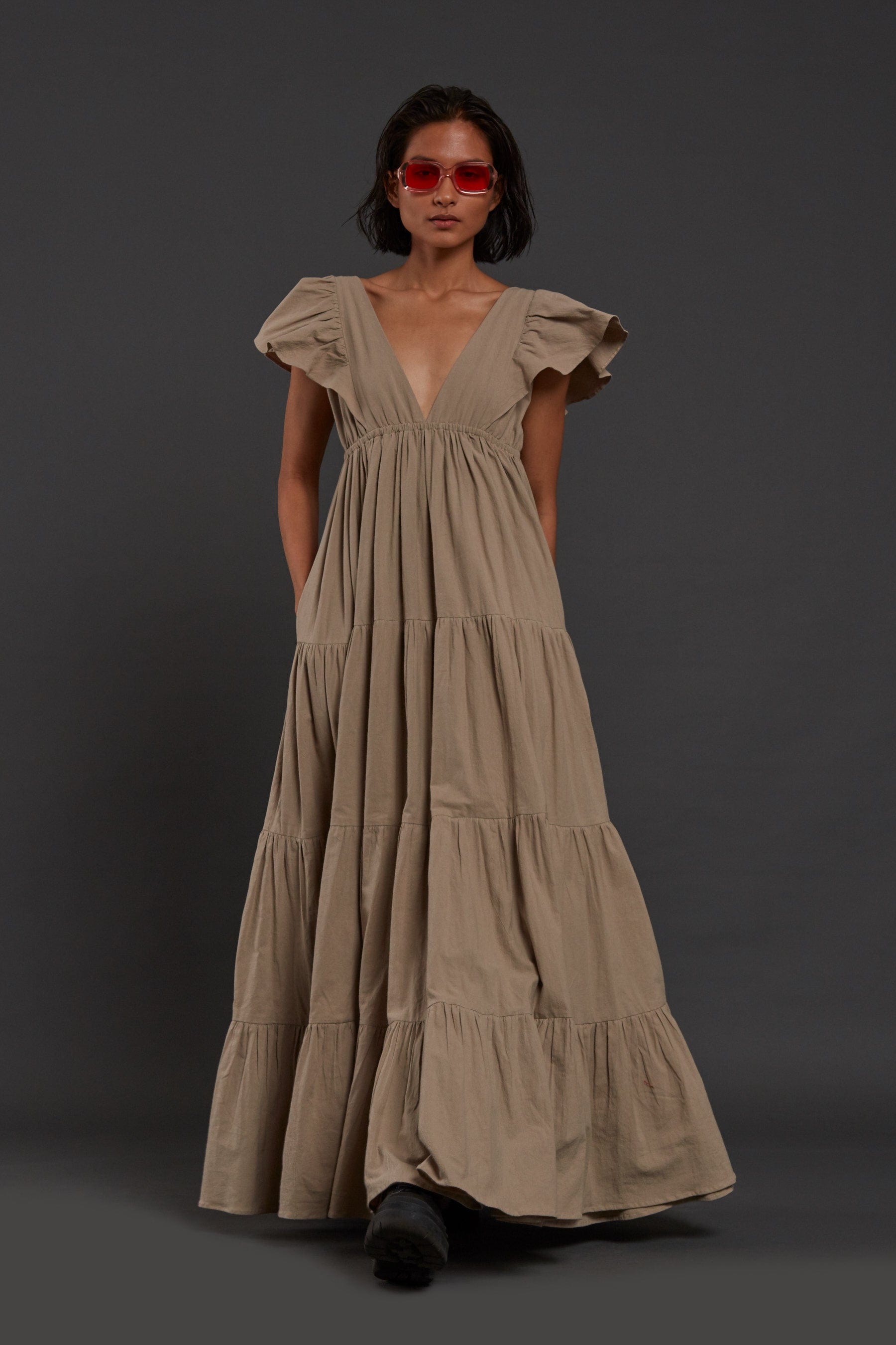 Vestido Monette - Beige