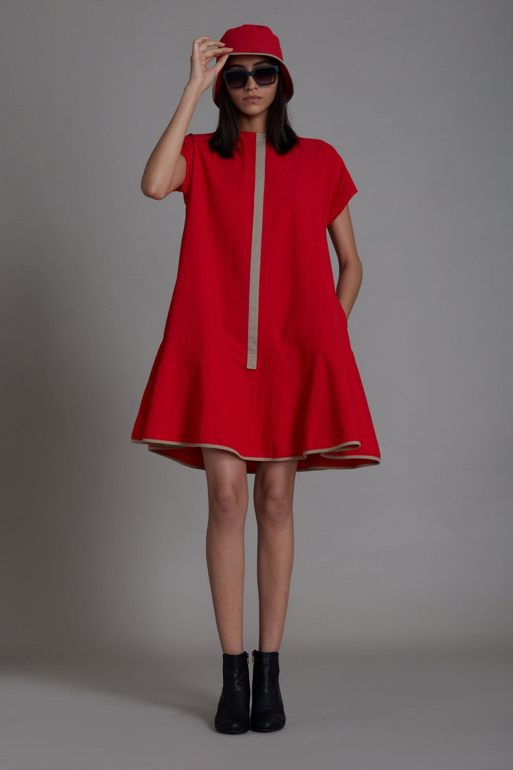 Vesper Dress - Red