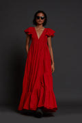 Monette Dress - Red