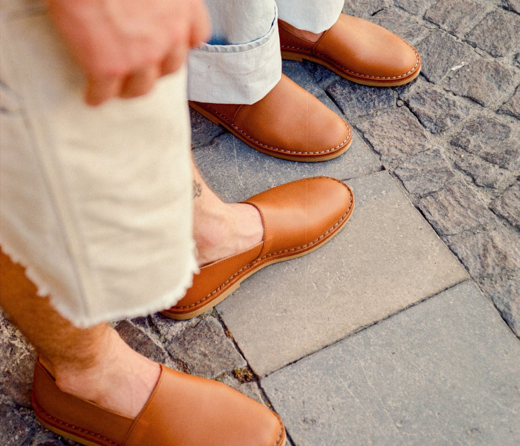 Mocassins Maurice - Velours Bleu - Mixte