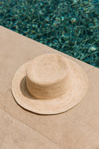 Melisse Straw Hat - Natural