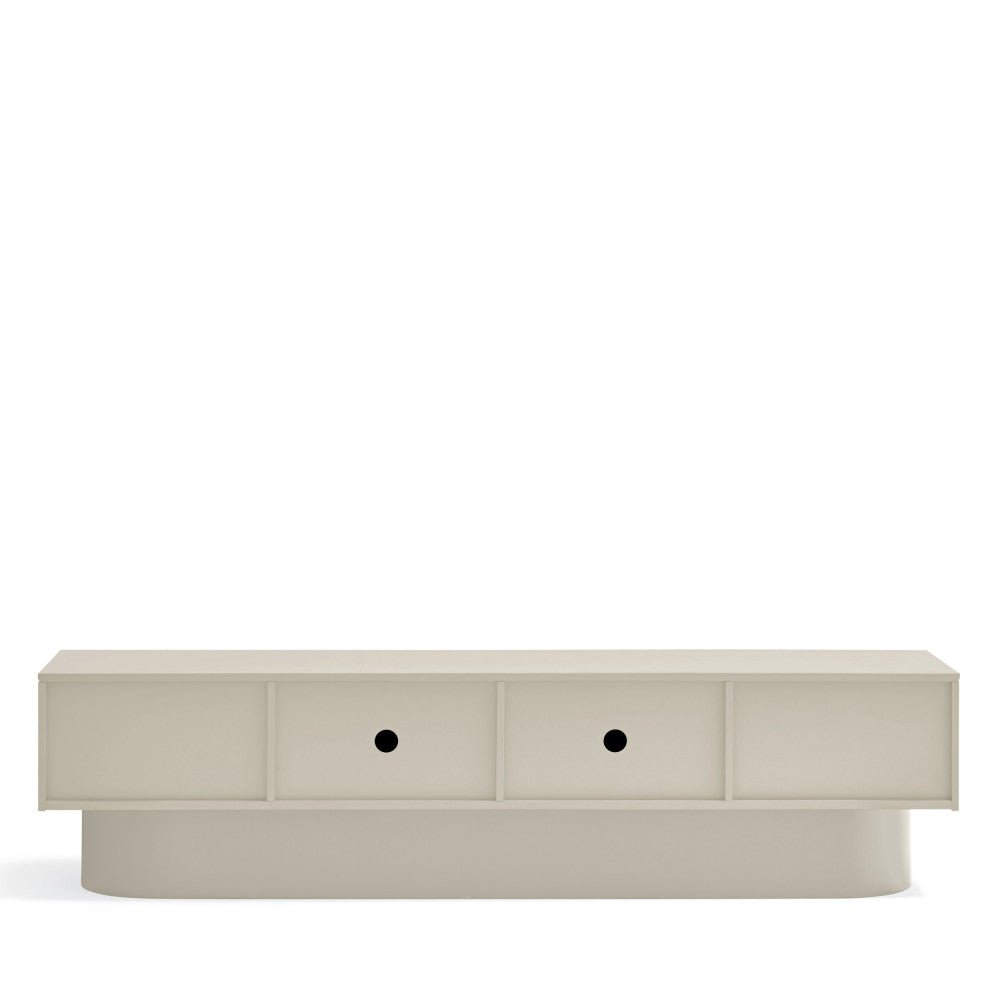 Totem - Mobile TV 4 Ante - Legno - Sabbia