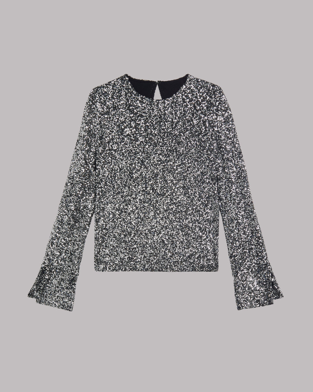 Blusa de lentejuelas oscuras - Foto del producto