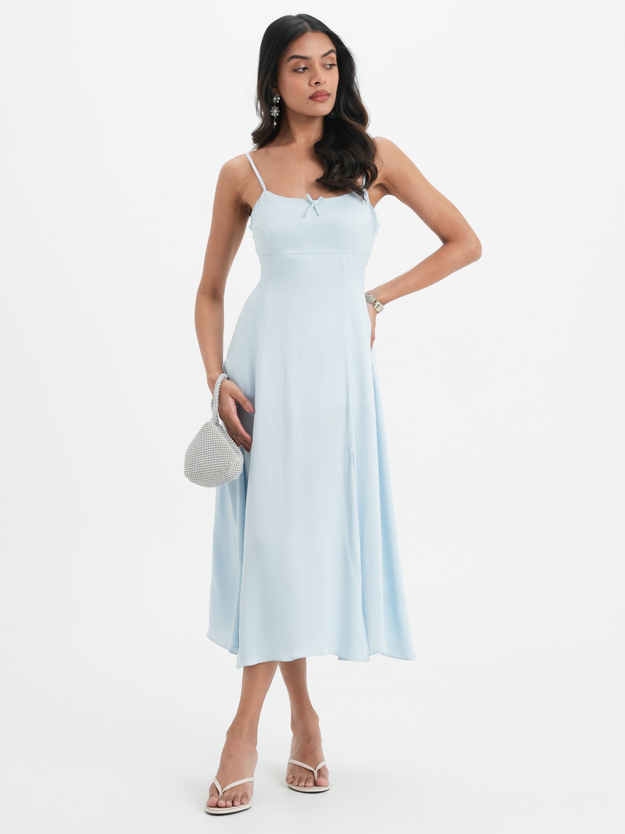 Mila Dress - Ice Blue