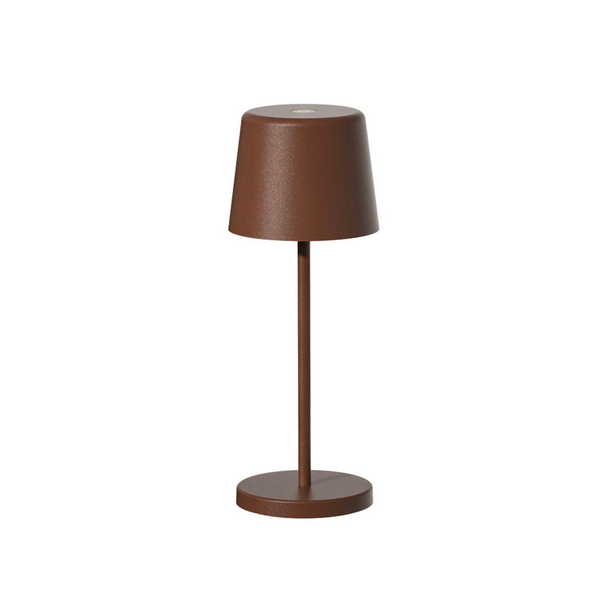 Kelly Mini - Lampe De Table Sans Fil - Acier - Marron