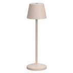Emily Sand - Lampe De Table Sans Fil - Acier - Beige