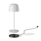 Sophia - Wireless Table Lamp - Steel - White