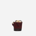 Vanessa Bruno - Holly Mini Bucket Bag - Burgundy