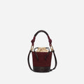 Vanessa Bruno - Holly Mini Bucket Bag - Burgundy