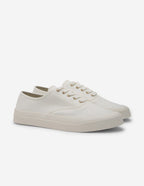 Maison Kitsuné - Canvas Lace-Up Sneakers - White - Men