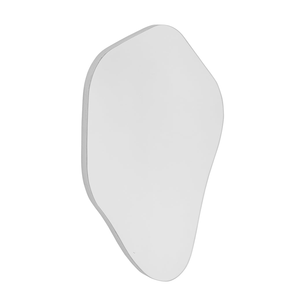 Aimie - Espejo de Pared - Plateado - Vidrio