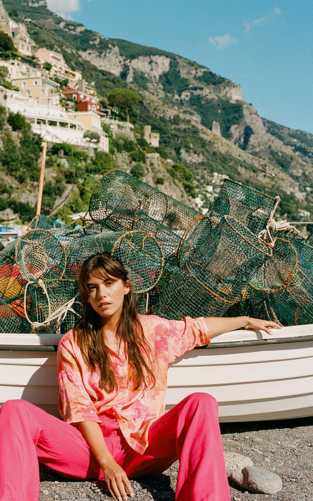 Modetrotter - Berry Carta Shirt