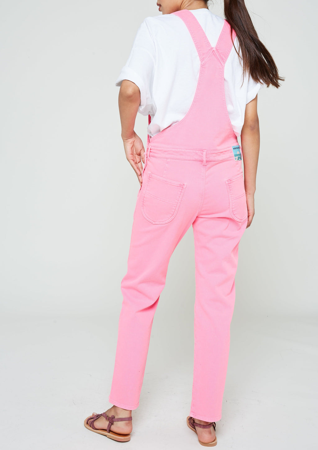 Modetrotter - Romane Tuni Dungarees - Fluorescent Pink