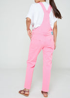 Modetrotter - Romane Tuni Dungarees - Fluorescent Pink