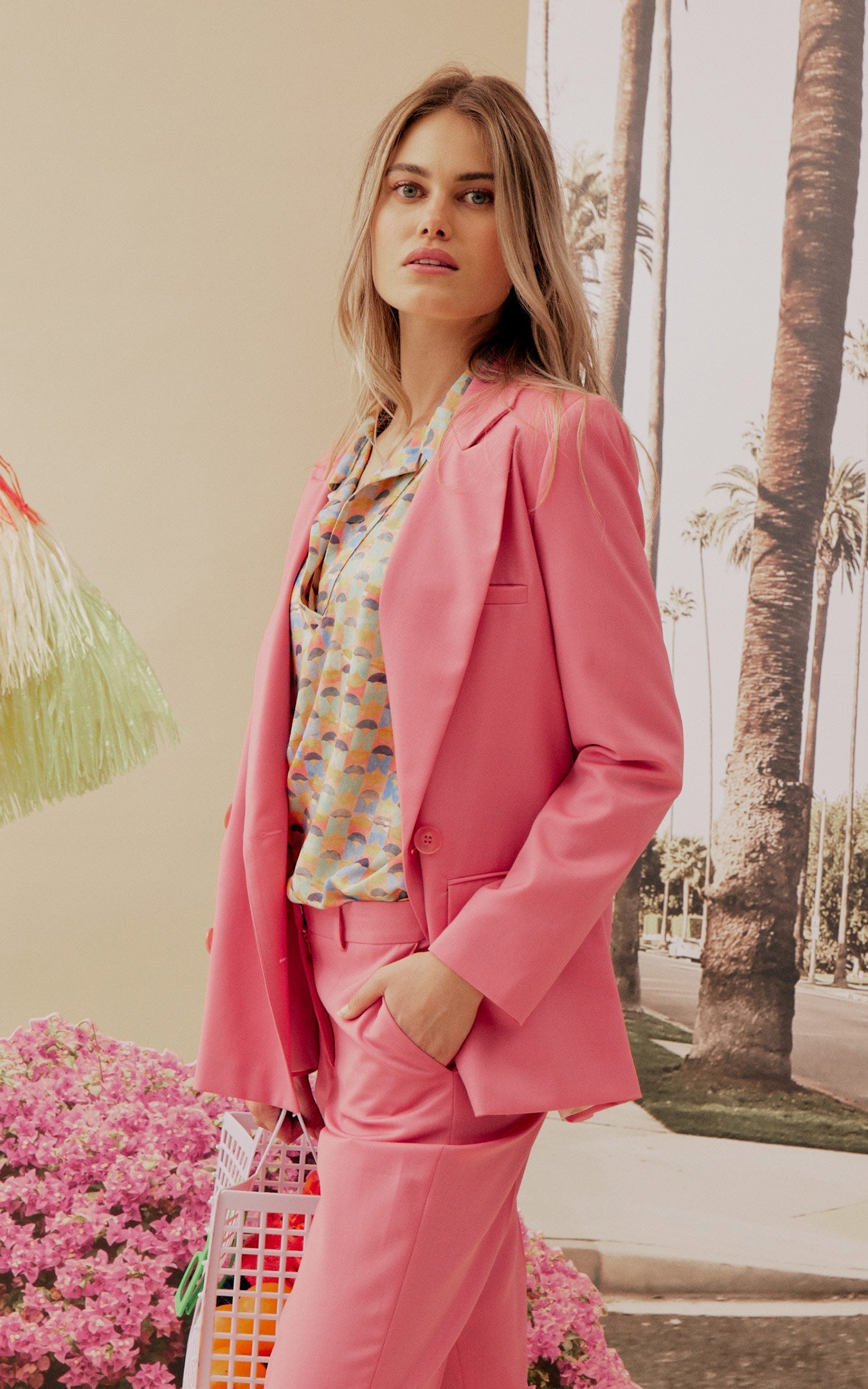 Modetrotter - Chaqueta Valeria Thorens Rosa