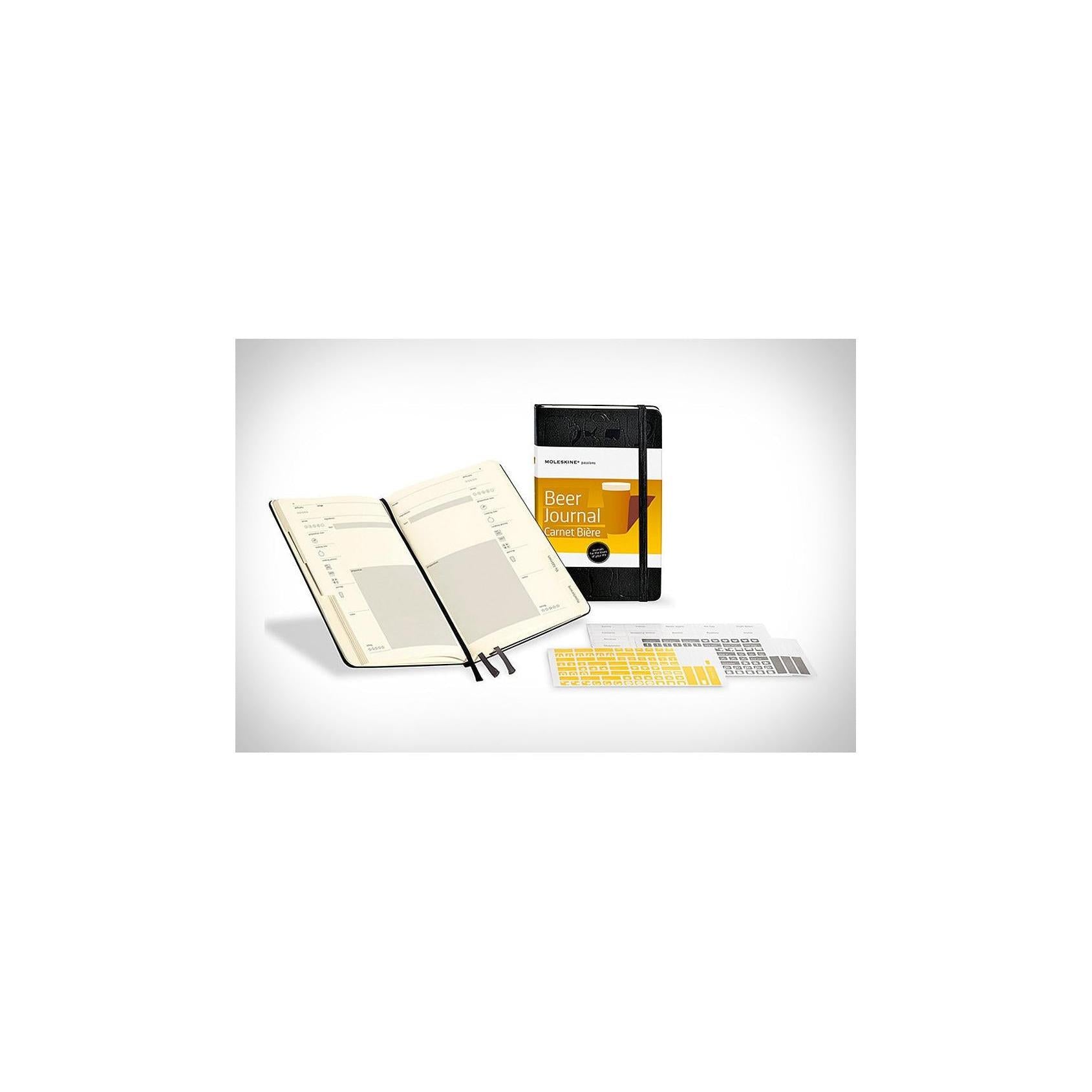 Carnet Bière - Large - Noir