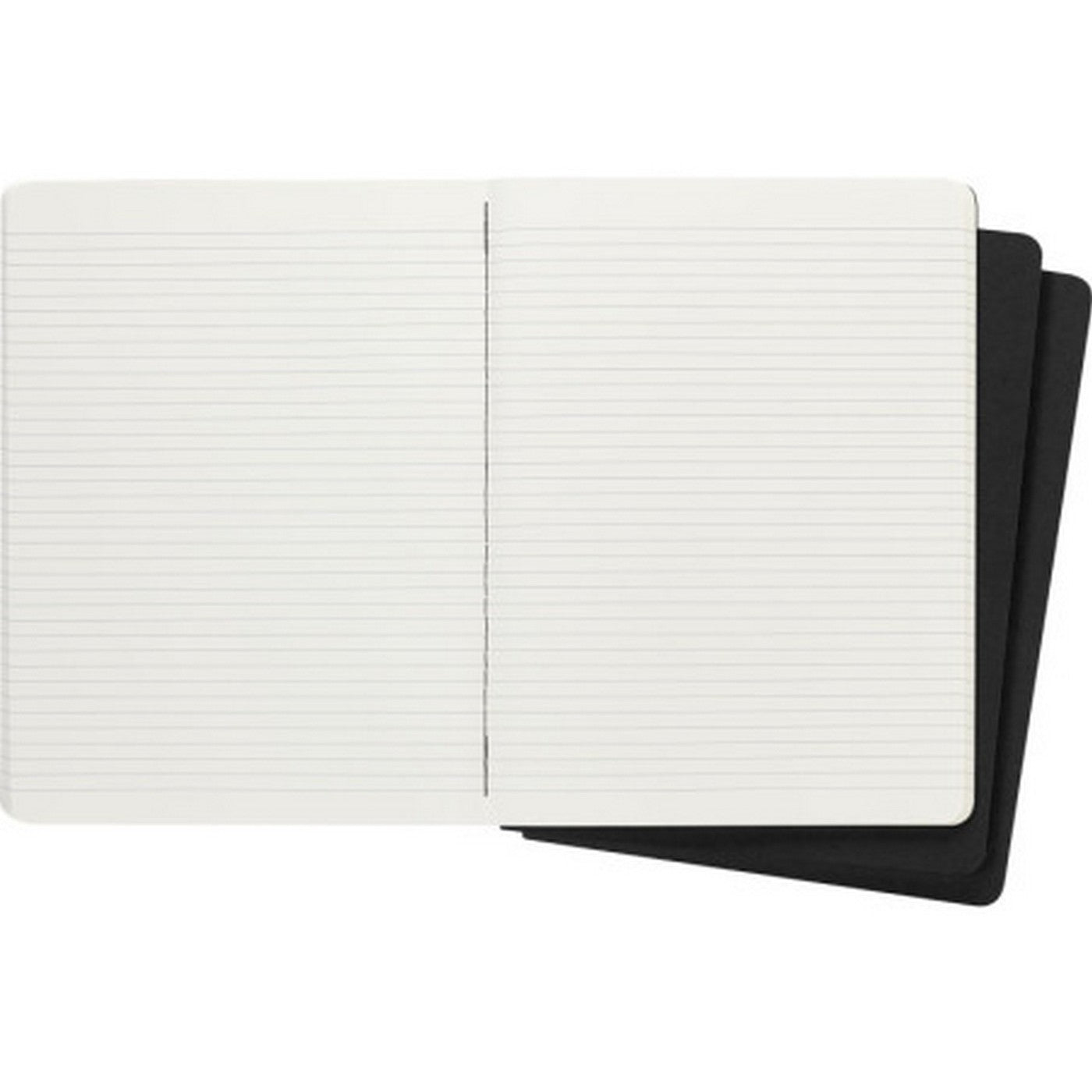 Cuaderno Xl 19X25 - Páginas Rayadas - Negro