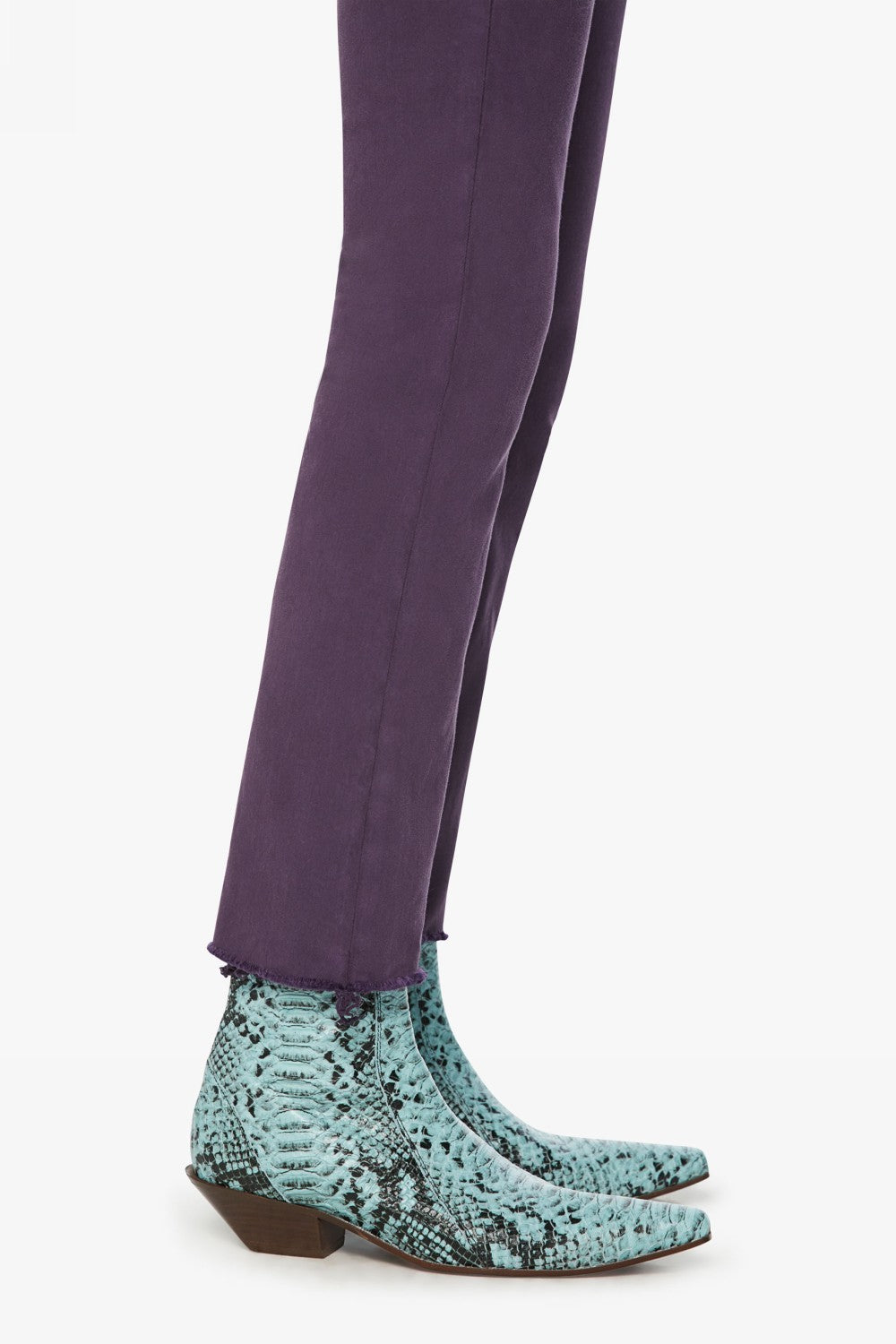 High Waisted Rascal Ankle Fray