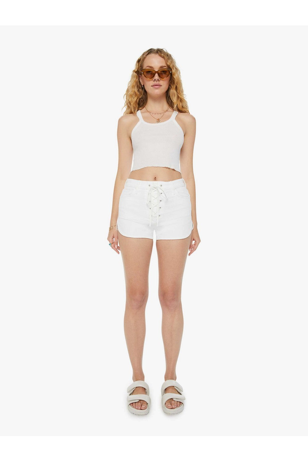 Lace Up Tomcat Matinee Short