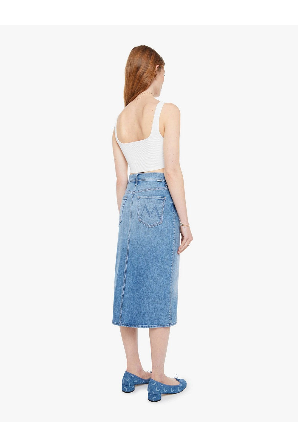 Swooner Straight A Midi Skirt