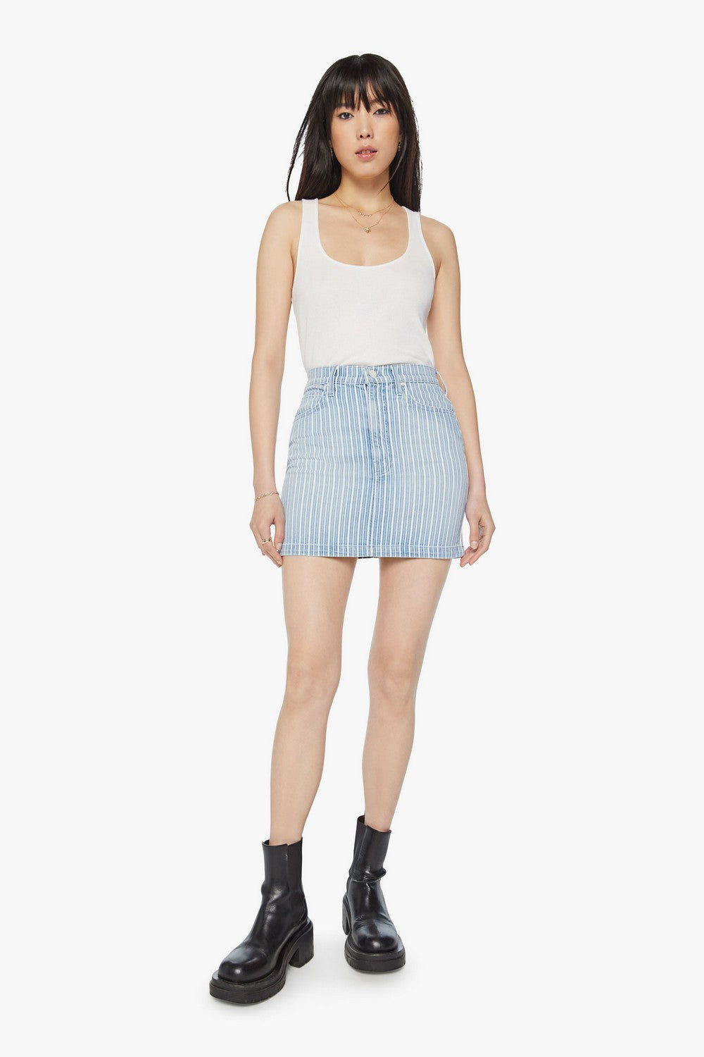 Hw Smokin Double Skirt Mini