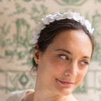 Serre Tête En Papier Blanc M