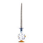 Phila - Candleholder - Blue - Glass
