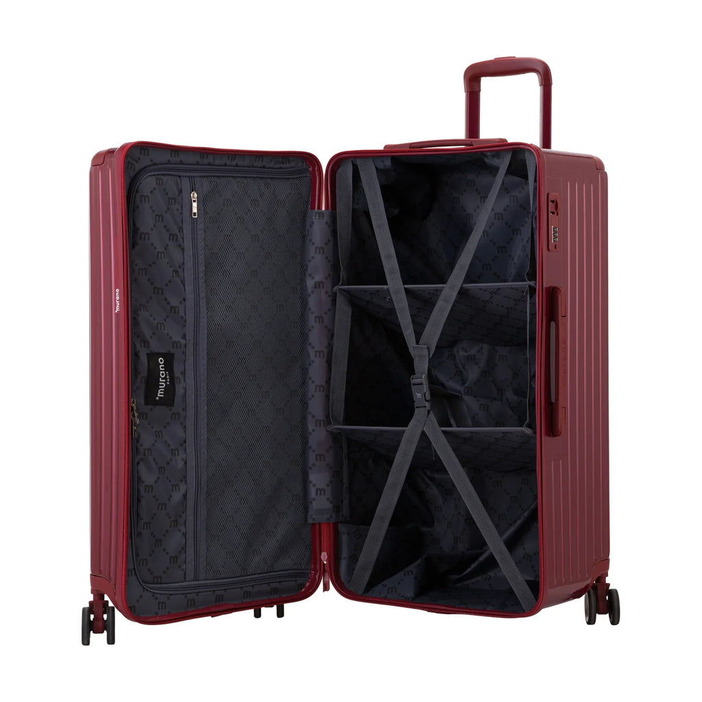 Kuffert Murano Rio Trunk L - Mørkerød
