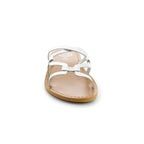 White Sun - Mules Olearia - Argent - Femme