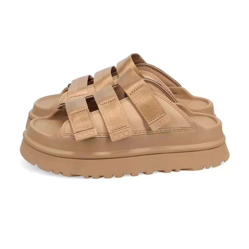 Mules Goldenglow Slide - Beige/Marron