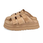 Mules Goldenglow Slide - Beige/Marron