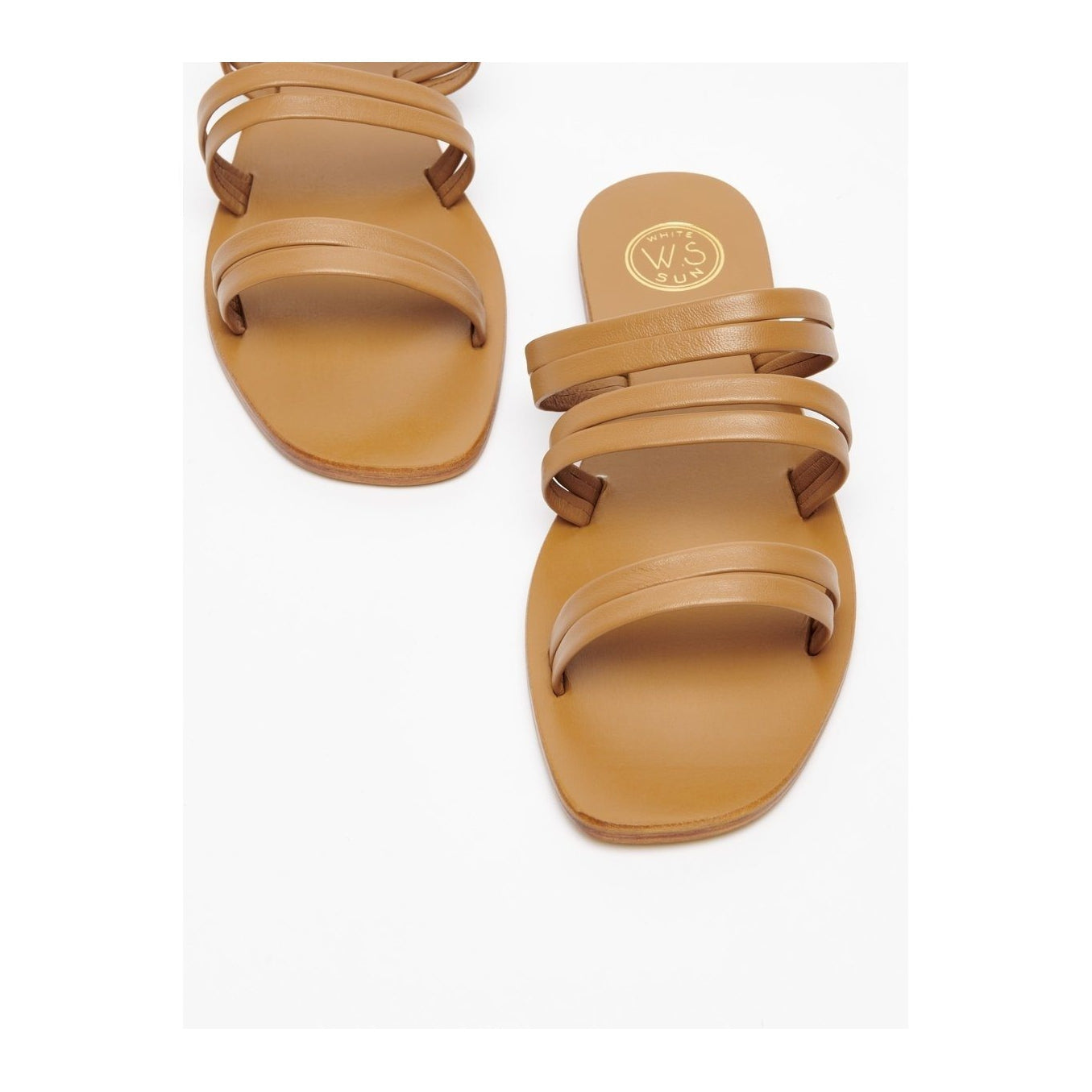 White Sun - Mules Ataroa - Tan Clair - Femme