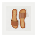 White Sun - Mules Azio - Camel Buff - Marron