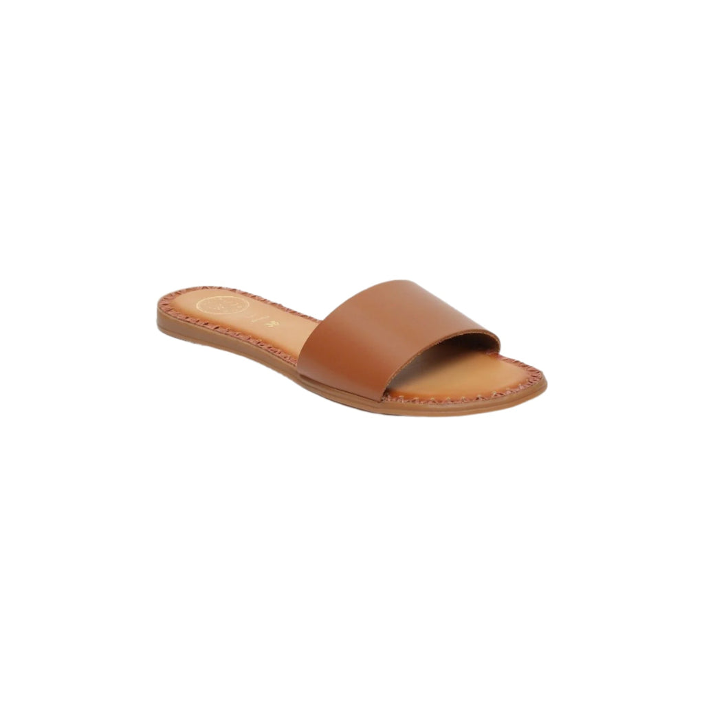 White Sun - Mules Azio - Camel Buff - Marron