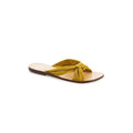White Sun - Mules Cassinia - Suede Jaune - Femme