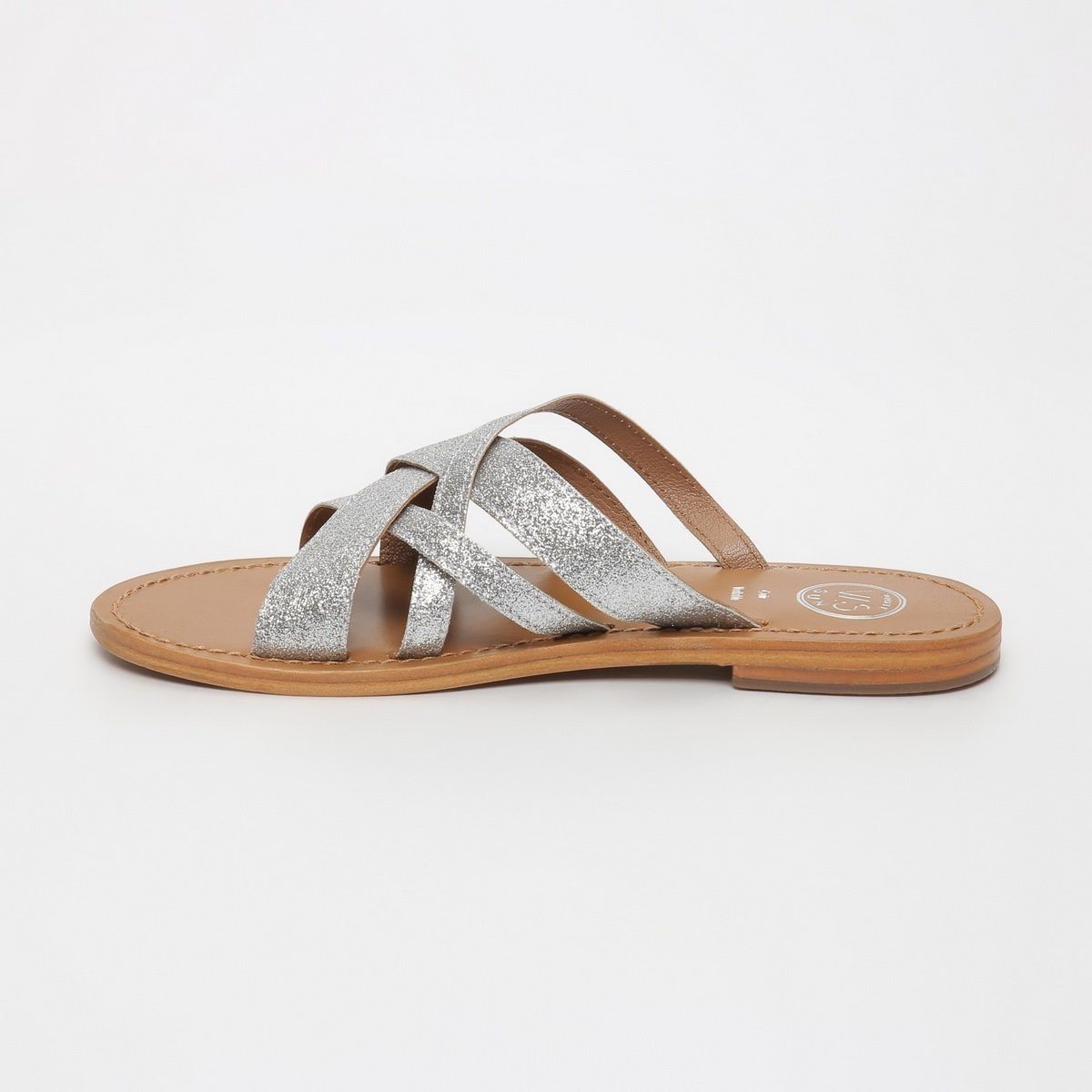 White Sun - Mules Clot - Plateado - Mujer