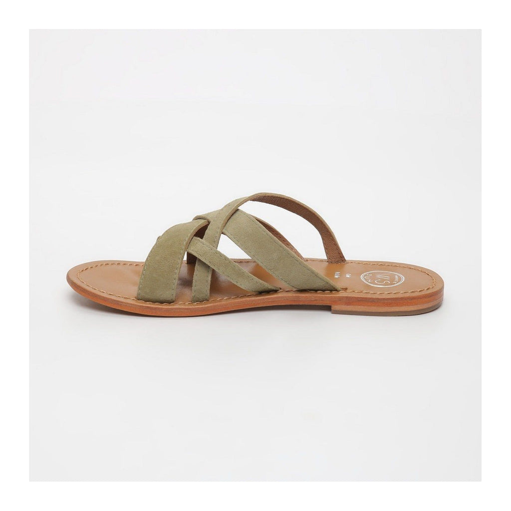 White Sun - Mules Clot - Ante de cabra caqui - Caqui