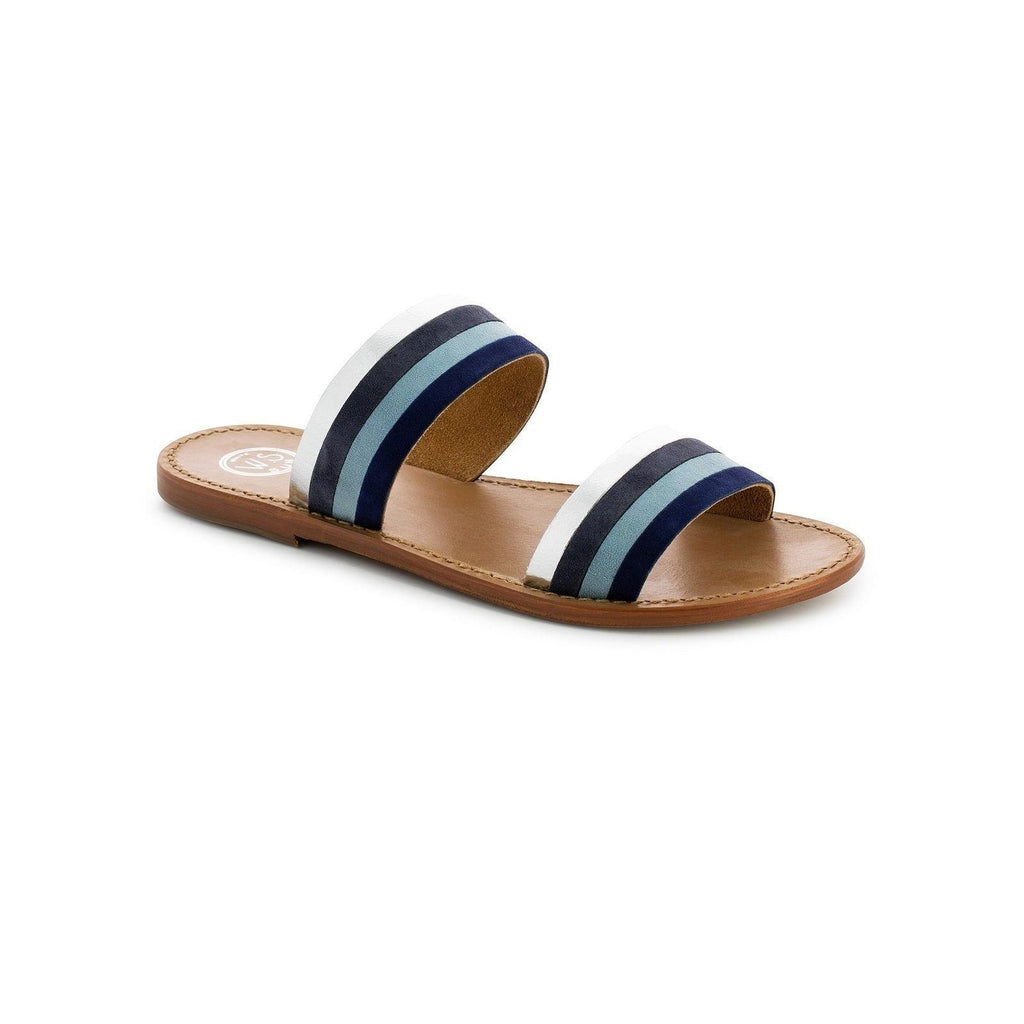 White Sun - Mules Cordyline - Azul - Mujer