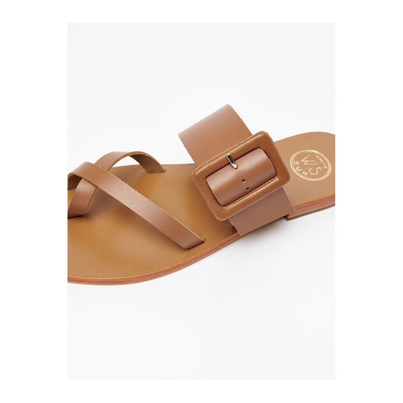 White Sun - Mules Arshad - Camel Buff - Marron