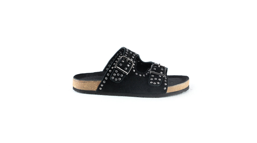 Nalaïm - Sandalias Hemera - Negro