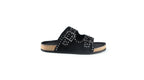 Nalaïm - Sandalias Hemera - Negro