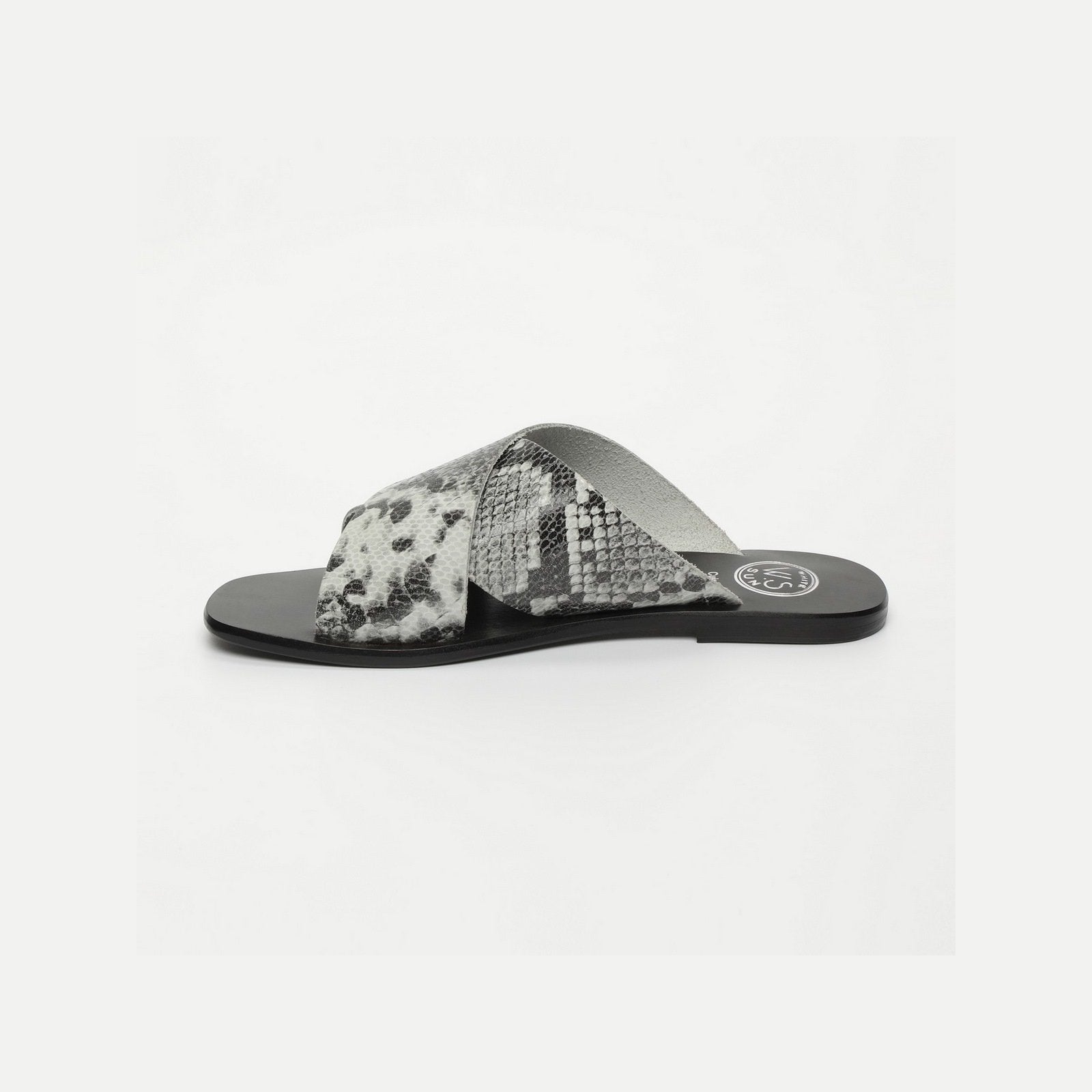 White Sun - Mules Iggy - Pitón Negro (Aps) - Mujer