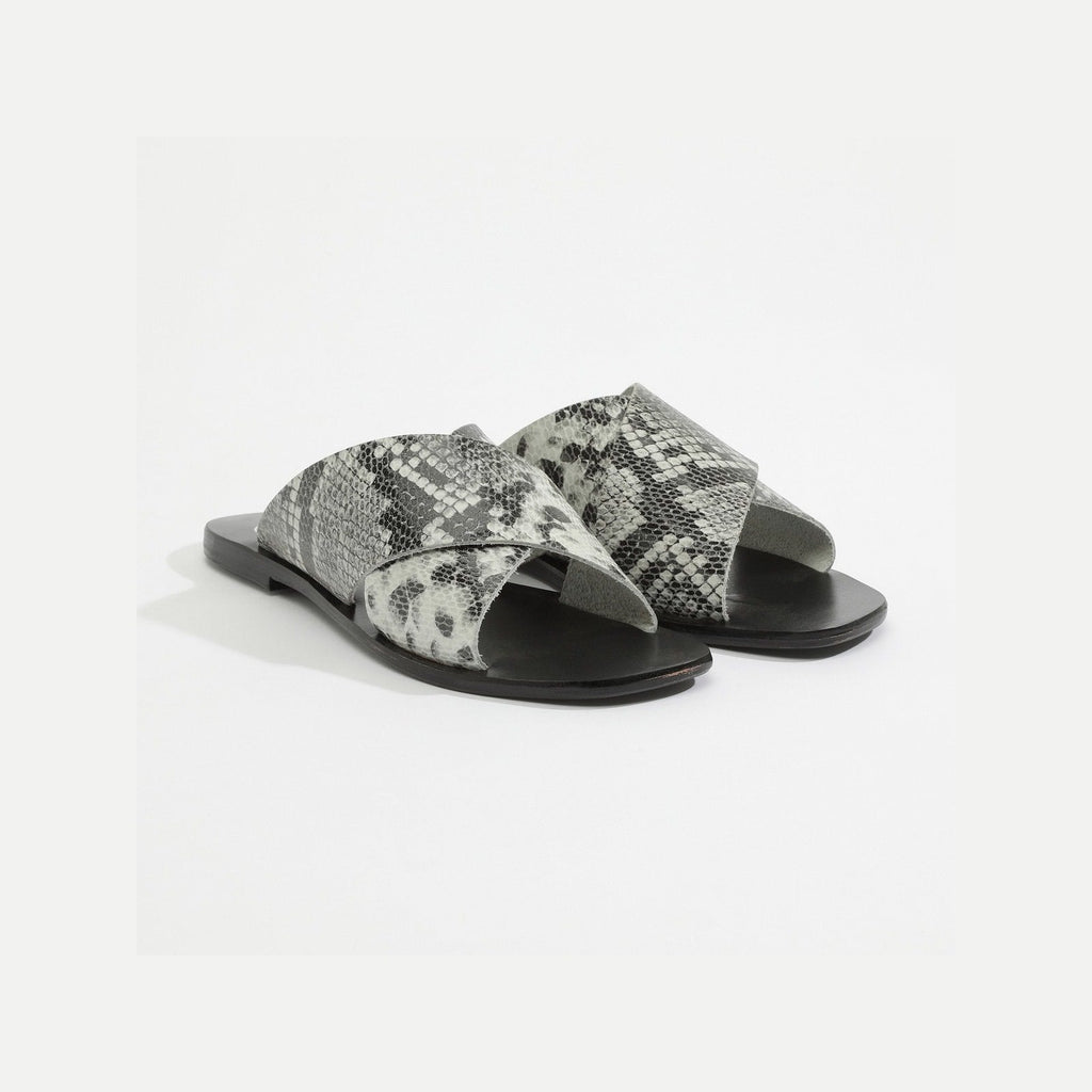 White Sun - Mules Iggy - Pitón Negro (Aps) - Mujer