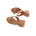 Les Bagatelles - Sandales Talons Jolan - Camel