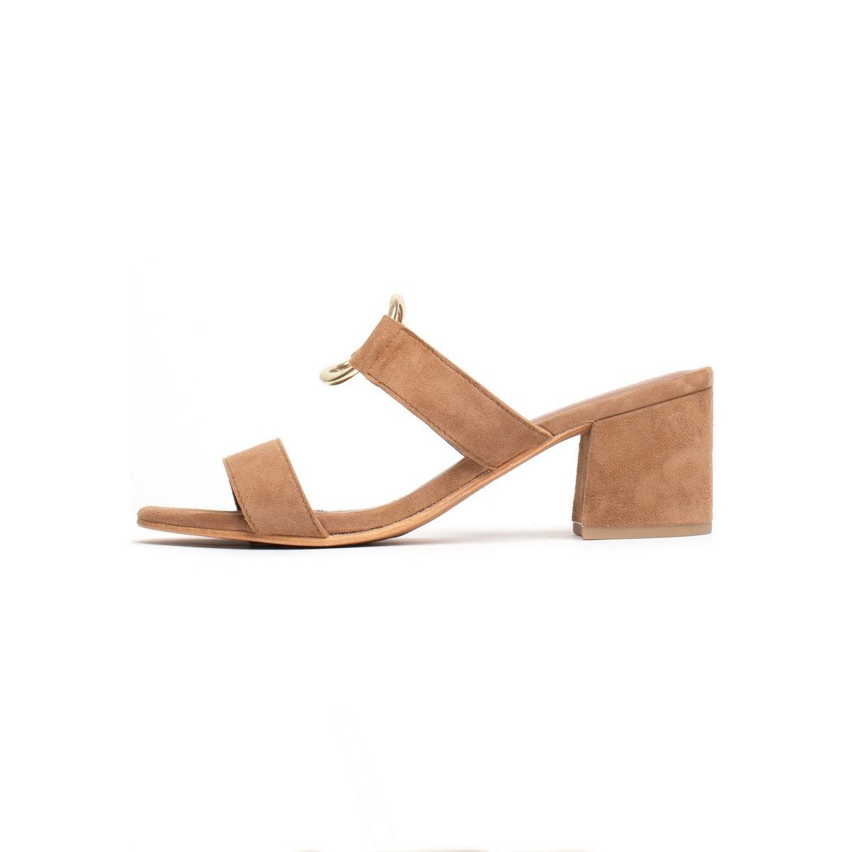 Les Bagatelles - Sandales Talons Jolan - Camel