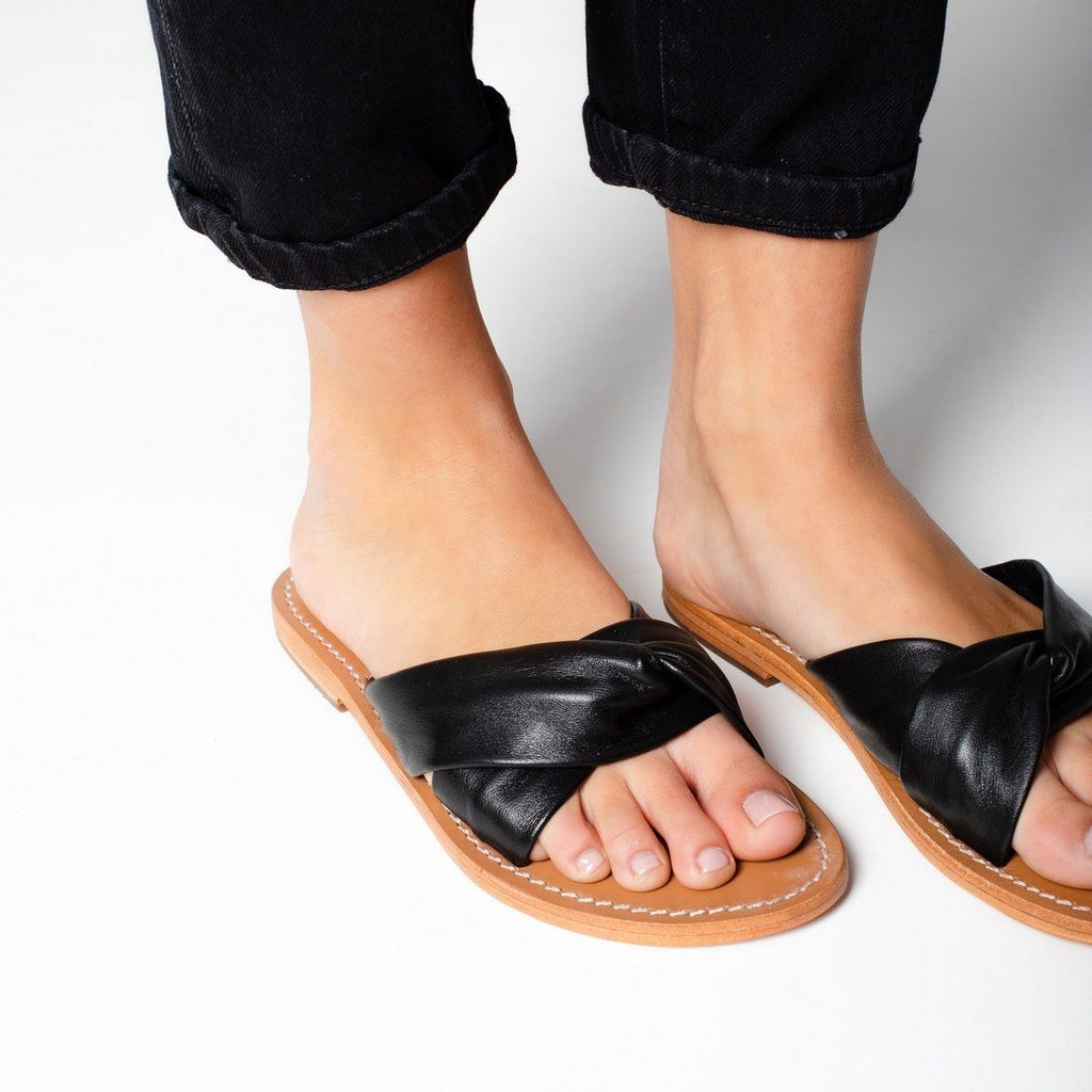 Les Bagatelles - Mules Kitti Black