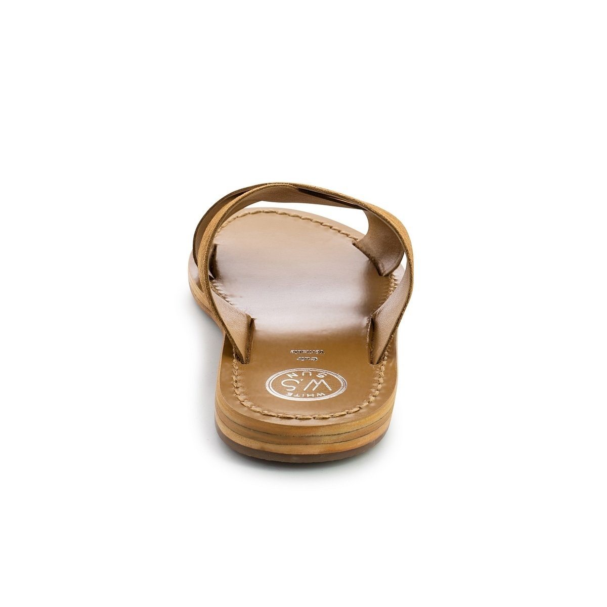 White Sun - Mules Lanruen - Camel Goat Suede - Camel