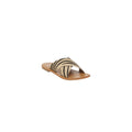 White Sun - Mules Lanruen - Zebra Pony Leather - Zebra