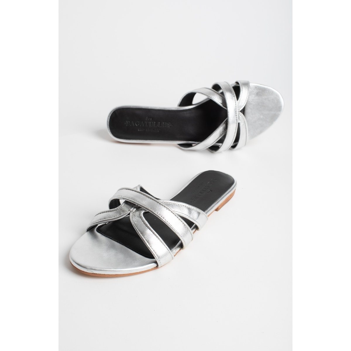 Les Bagatelles - Mules Myrtice - Silver